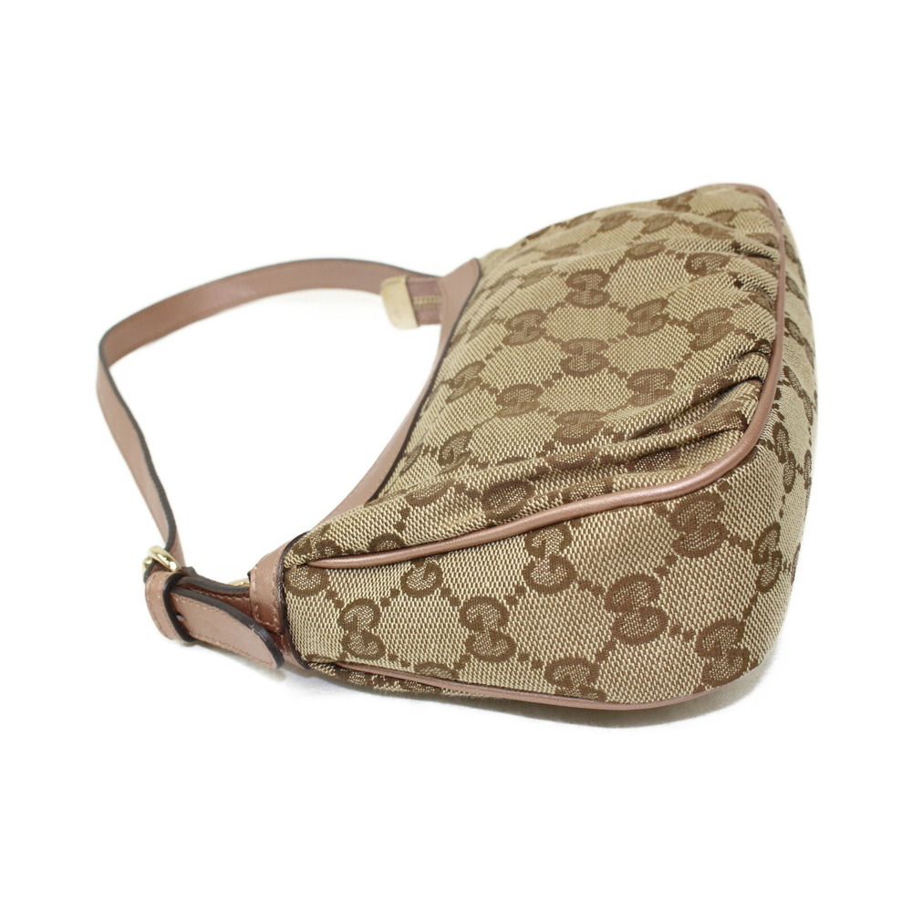 Gucci Pouch Beige Tan brown accessories cosmetics makeup Heart charm - Picture 4 of 7